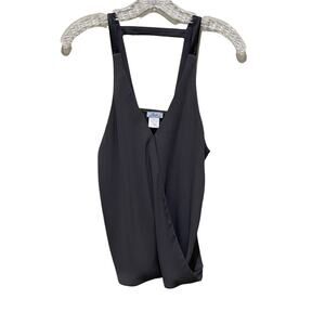 South Moon Under Abbeline Surplice Tank Top Grey Size XS